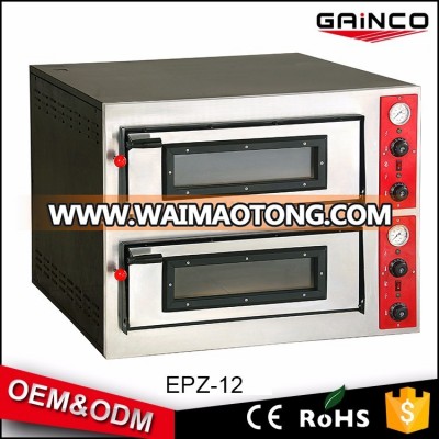 Industrial baking price of electric pizza master oven