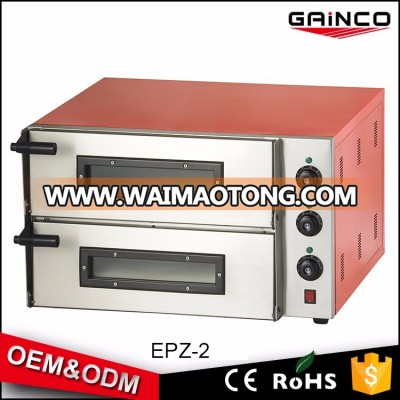 Food & Beverage Machinery manufacturers stainless steel bakery oven fast electric pizza oven with thermostat control EPZ-2